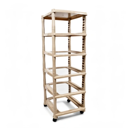 Стойка пластиковая для хранения наборов в лотках БЫТПЛАСТ (лотки в комплект не входят)